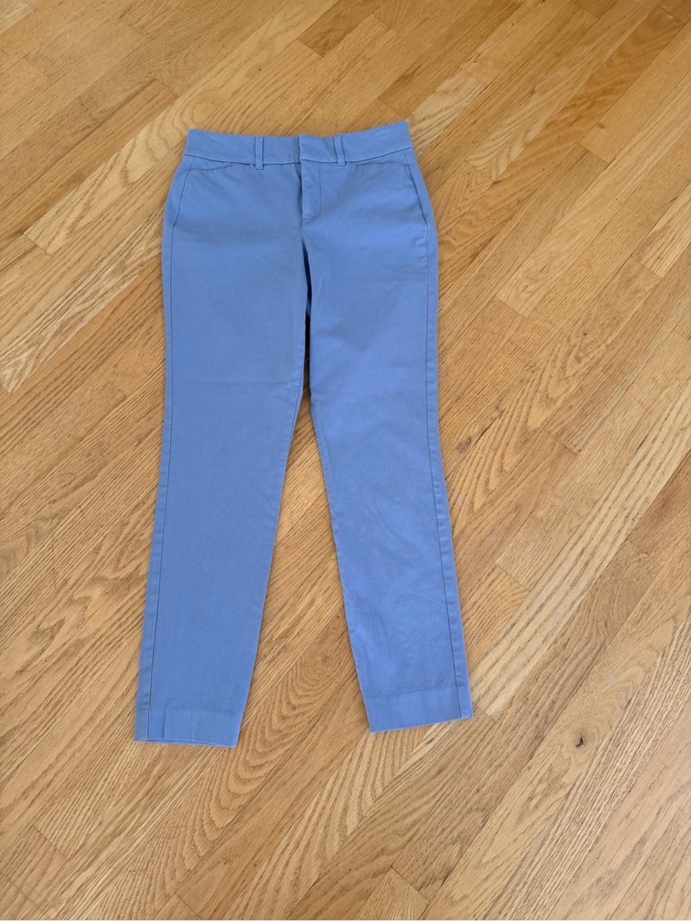 Ladies Juniors Size 0 "Old Navy" High-Rise Pixie Skinny Pants in Dusty Blue GUC
